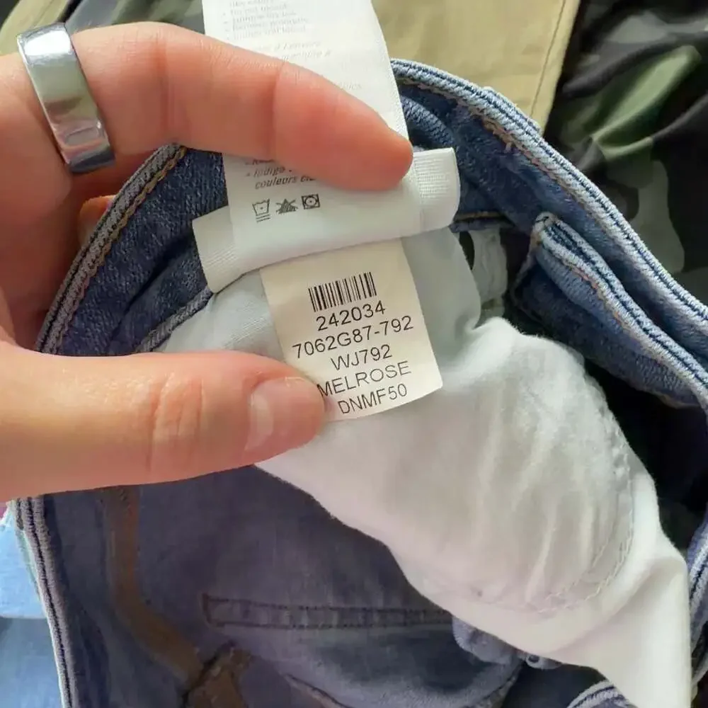 PAIGE Hoxton Slim Crop Jeans Size 29 Medium Wash Denim Women’s